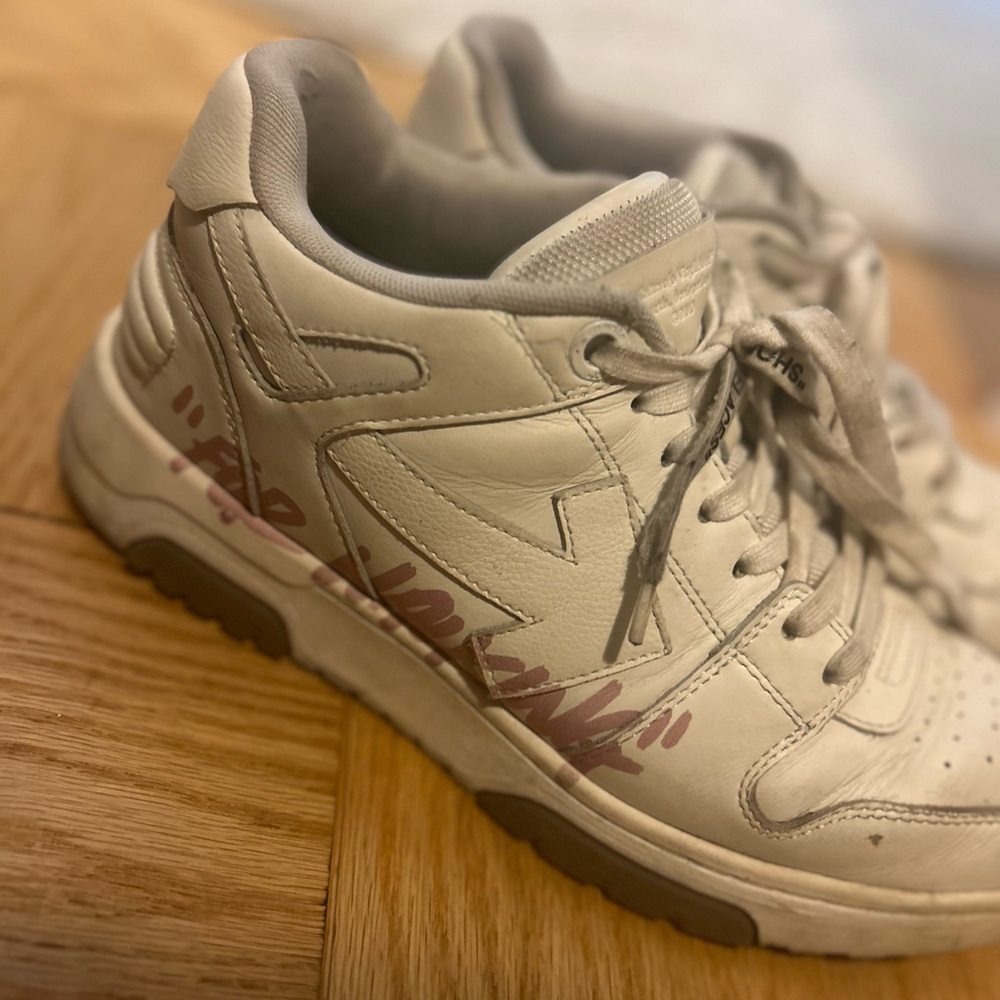 Off white sneakers